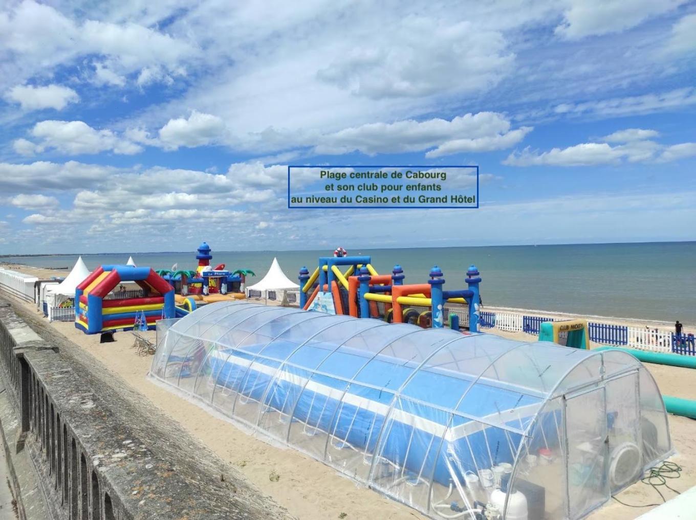 Cabourg, Appartement T2 Acces Direct Mer 外观 照片